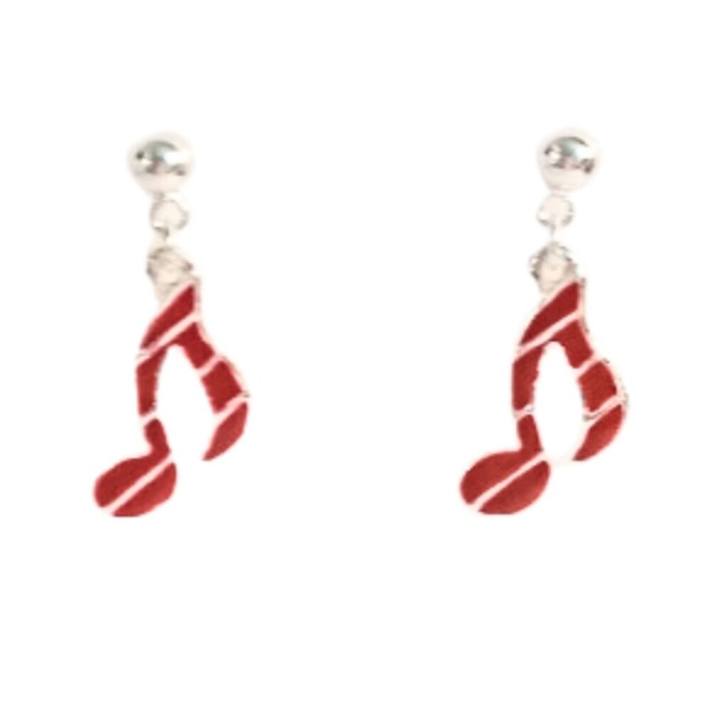 Trendy Music Note Earrings